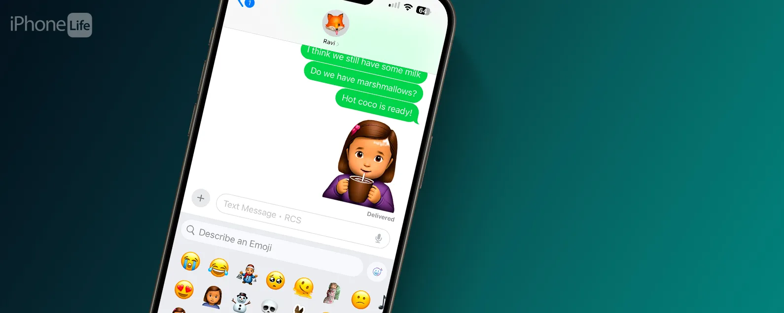 Android で Genmoji を共有する方法