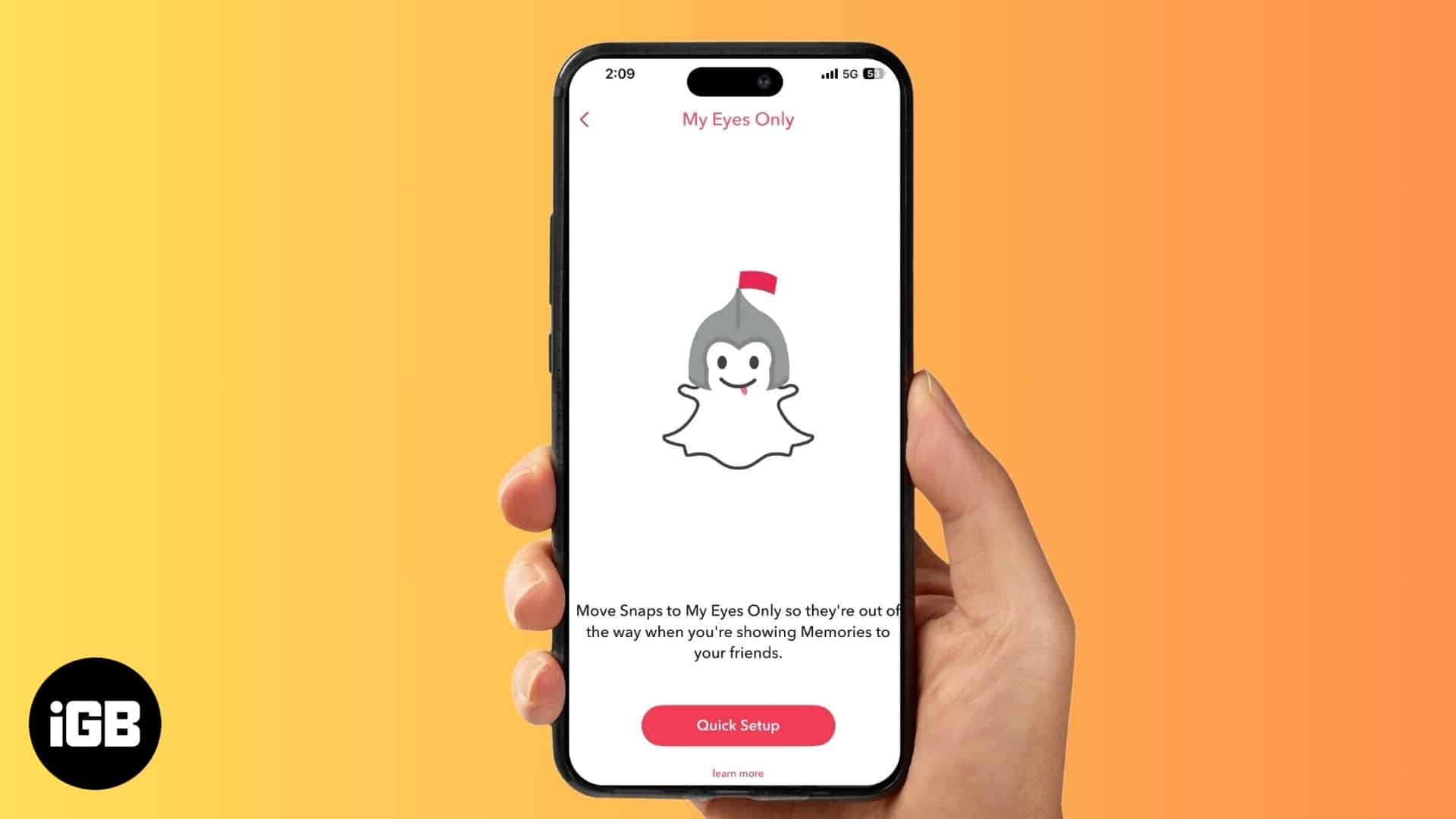 Snapchatの「My Eyes Only」とは何ですか？その使い方！