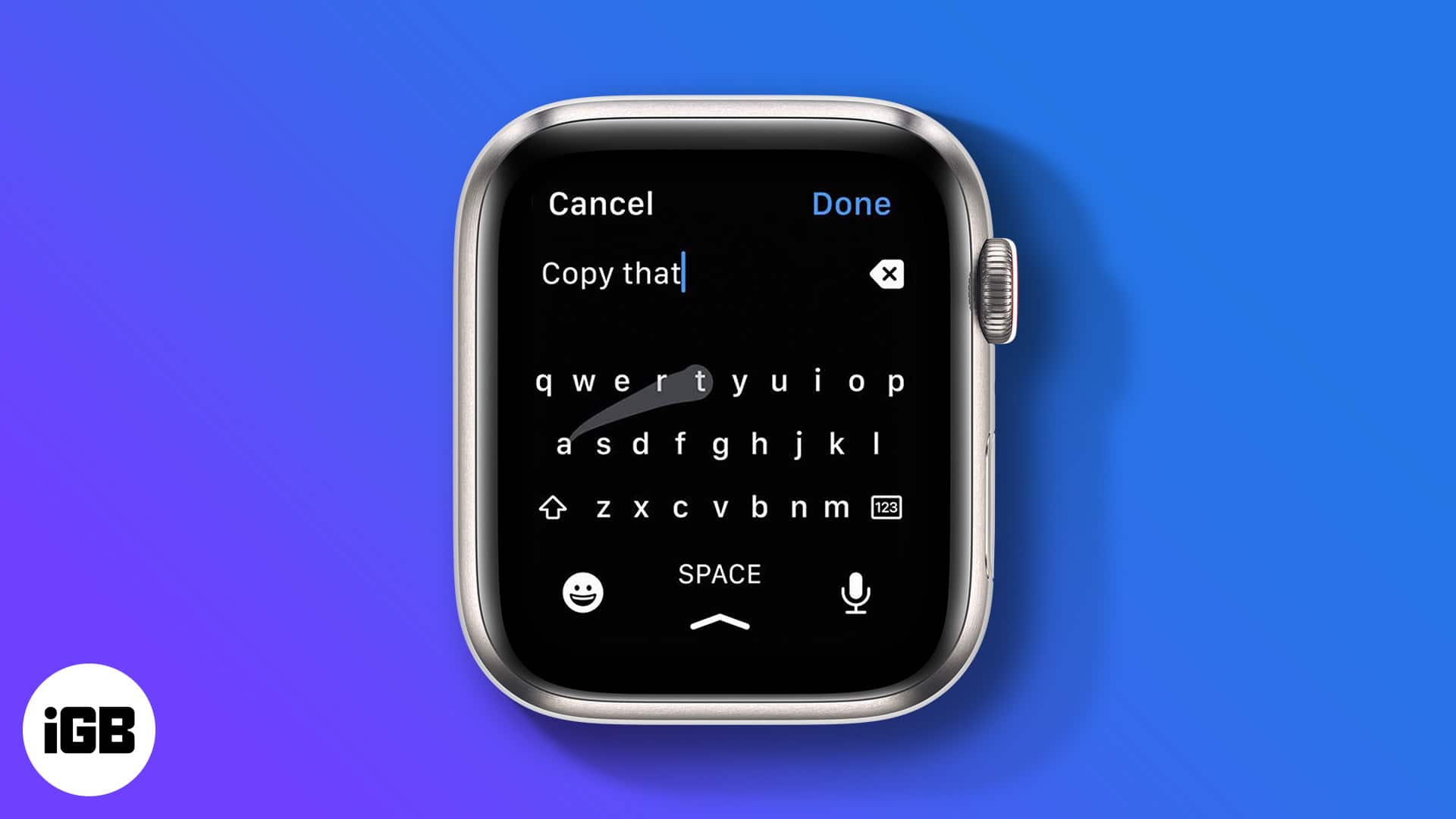 Apple Watchにテキストを入力して入力する方法