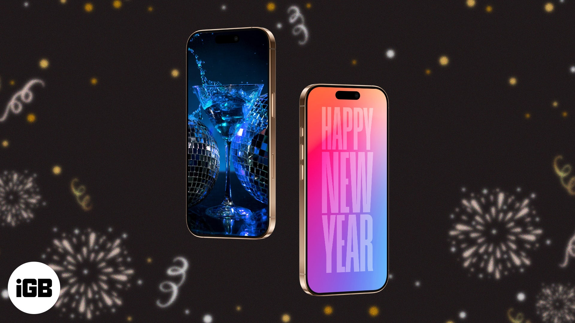 4K の iPhone 用の最高の新年 2025 壁紙 (無料ダウンロード)