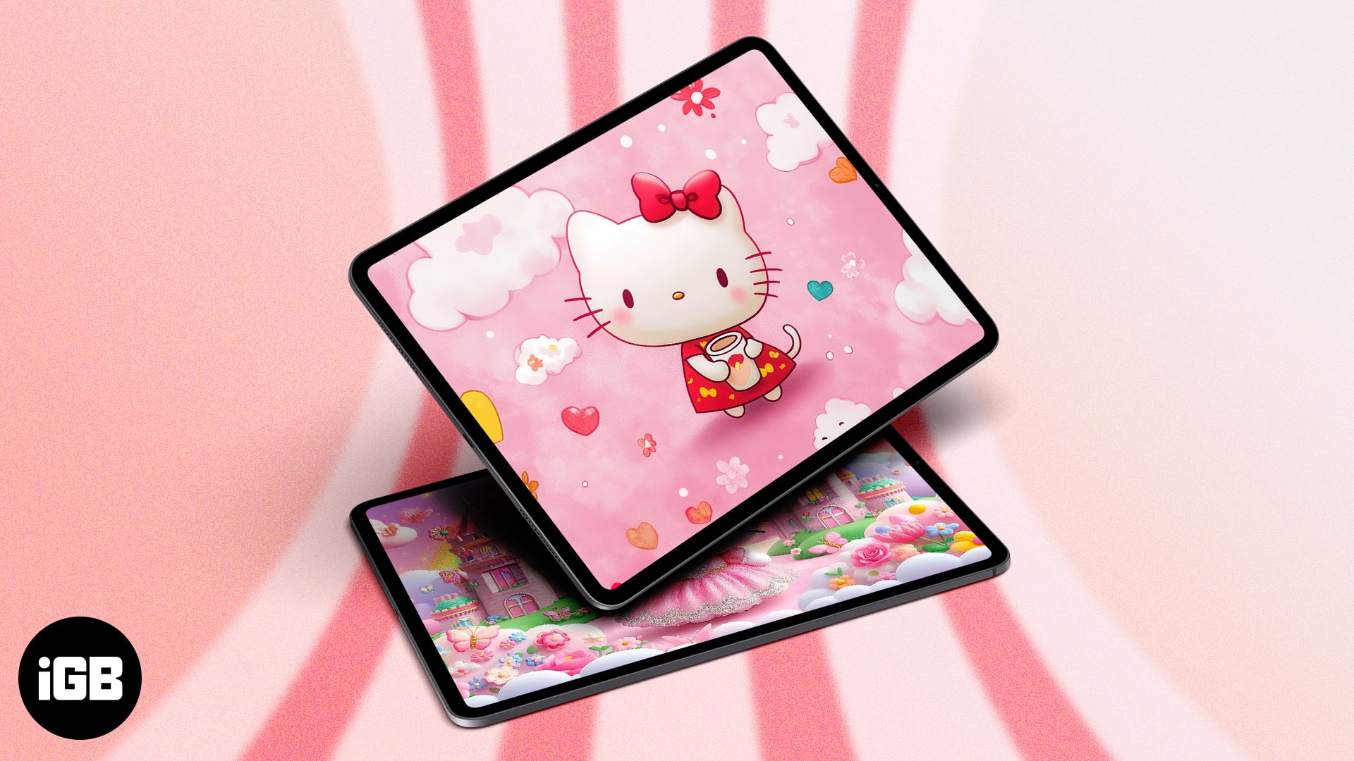 10 個のかわいいハローキティ iPad 壁紙 (無料ダウンロード)