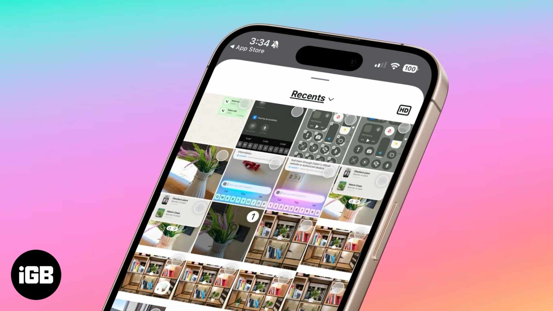 iPhoneでInstagramDMで高品質の写真を送信する方法